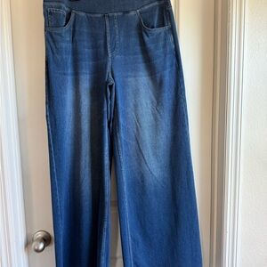 HALARA Classic Blue Wide Leg Jeans